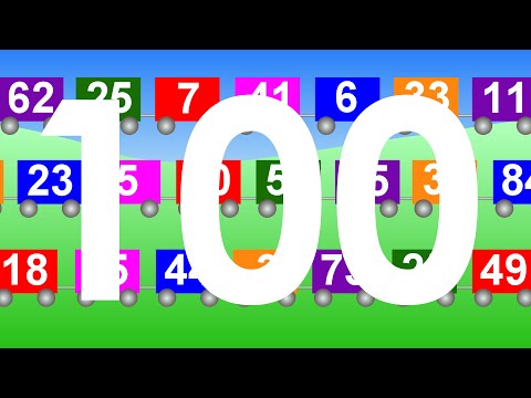 Counting to 100 song | Learn to count to 100 | NurseryTracks