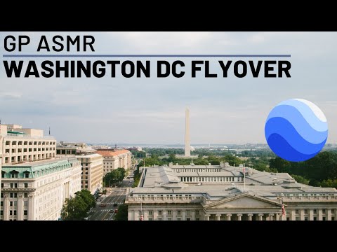 ASMR Casual Map Viewing - Washington DC ~45 mins