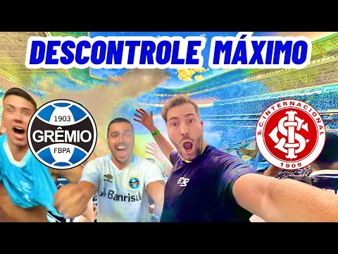 OLÉ, GOLEADA E TORCIDA DO GRÊMIO INSANA NO GRENAL/ Grêmio 3 x 0 Inter