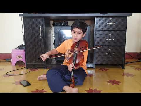 Viriboni bhairavi varnam violin