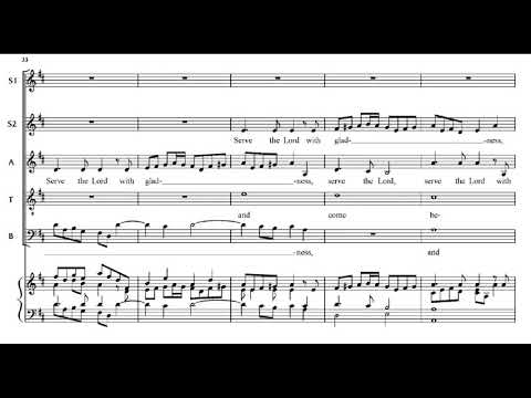 Händel: Utrecht Jubilate - 2. Serve the Lord with gladness - Preston