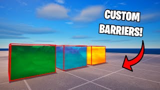How to CUSTOMIZE barriers in Creative 2.0! (Tutorial)