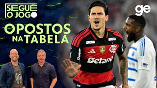 SEGUE O JOGO | FLAMENGO VENCE A SEGUNDA SEGUIDA E AFUNDA O CRUZEIRO NO Z-4 | ge.globo