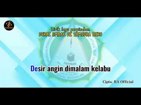 Derai ombak di samudra biru karaoke versi TK SMP sma SMK Zainul ulum Galis konang