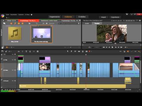 Clips einfügen in Pinnacle Studio 19