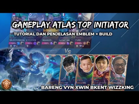 RRQ LJ : GAMEPLAY + TUTORIAL ATLAS TOP INITIATOR feat. VYN XWIN BKENT WIZZKING