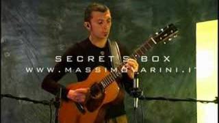 Massimo Varini - Secret's box - anteprima disco acustico