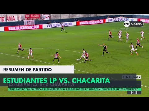 Resumen de Estudiantes LP vs Chacarita (0-2) | Fecha 22 - Superliga Argentina 2017/2018