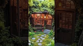 【ミニチュア】森の奥に進むと…📚【ジオラマ風】