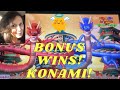 DRAGONS LAW TWIN FEVER KONAMI Slot Machine MULTIPLE BONUS WINS@CASINO! Nice Comeback!