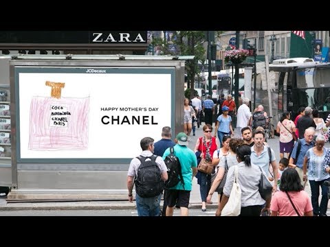 Chanel turns DOOH into Sketch Book