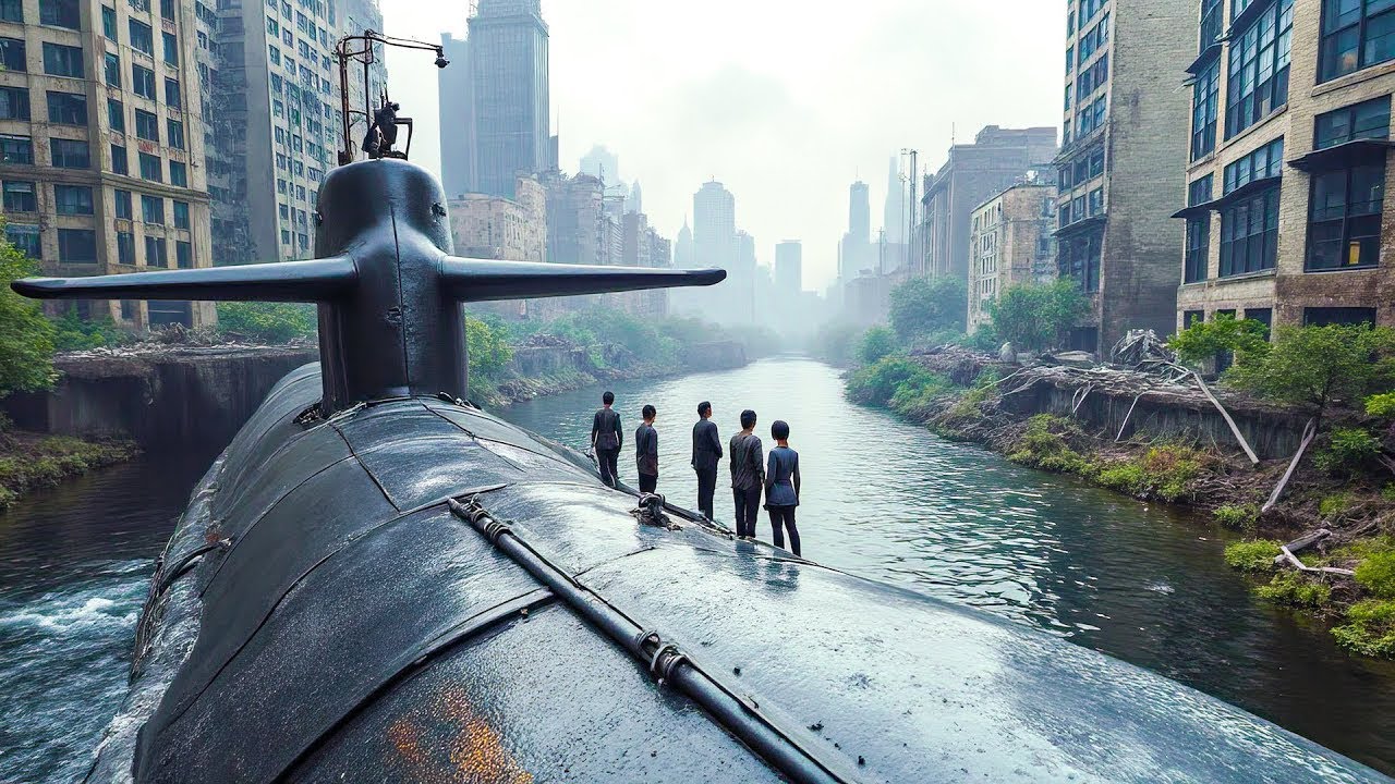 Um grupo de pessoas retorna de uma missão em alto mar e encontra a Terra destruída pelo sol!