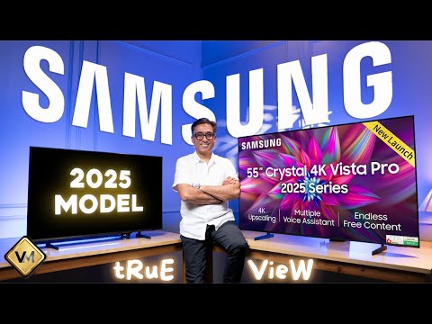 Samsung Crystal 4K Vista Pro TV | Samsung Crystal 4K Vista TV | Best TV 2025