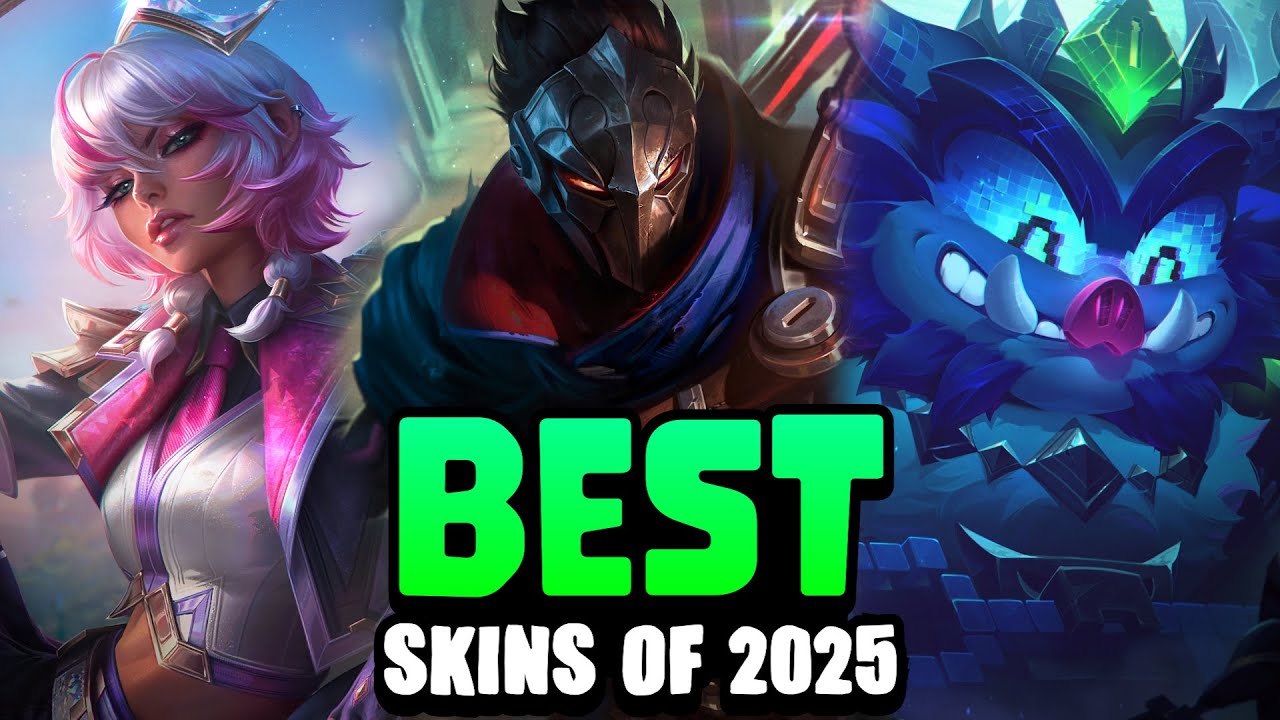 The 10 BEST League skins of 2025