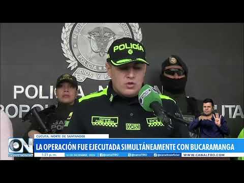 Cúcuta: Capturan a presuntos integrantes de red de apoyo del ELN