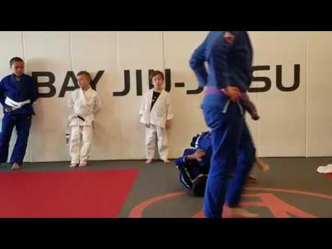 Paulie Sparring with Older Boy