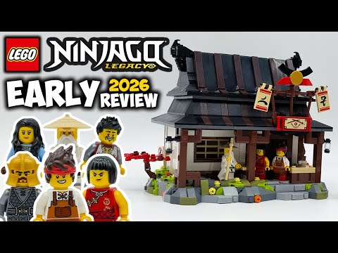 Ninjago Legacy Four Weapons Blacksmith EARLY 2026 Review! Set 71858