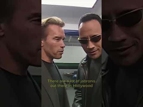 Arnold Schwarzenegger and the Rock 1999