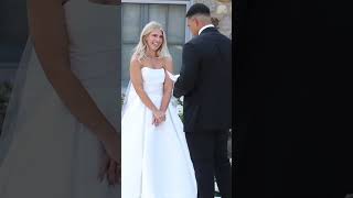 His vows 🤍 #wedding #vows