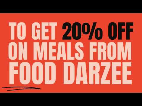 20% off on meals from Food Darzee