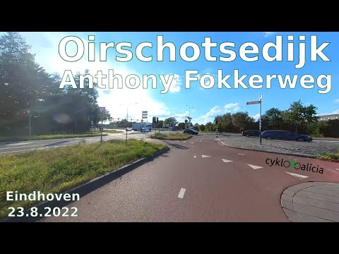 Oirschotsedijk - Anthony Fokkerweg (Eindhoven), 23.8.2022