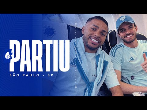 ✈️ PARTIU, SÃO PAULO! O Cabuloso está na capital paulista para o decisivo jogo da Copa do Brasil!