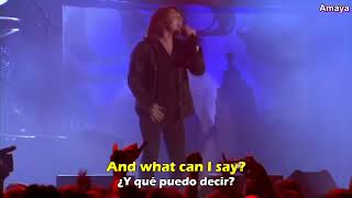 Europe - Scream Of Anger (Lyrics on screen &amp; Sub español - castellano) Live