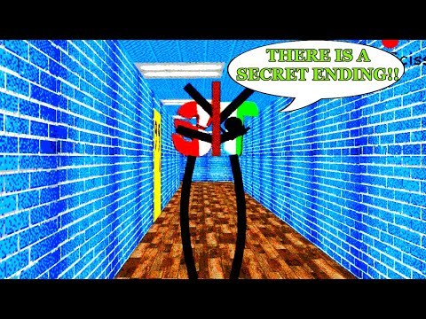 UNIQUE ENDING IN SEBI TV'S BALDI BASICS!! | Baldi's Basics in Education and Learning