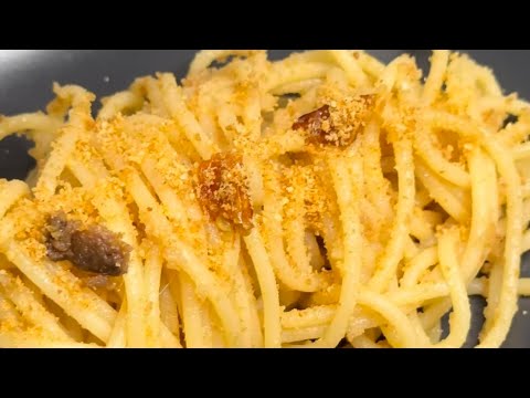 spaghetti burro e alici