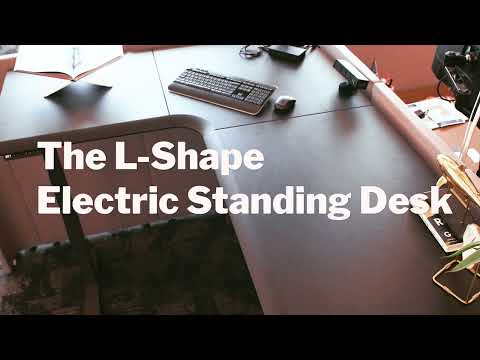 L-Shape Standing Desk by Vari®