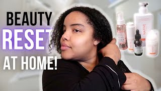 Pamper Routine for the week! ( skincare + natural hair & teeth)