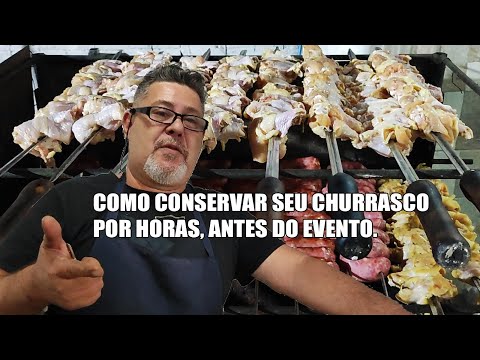 COMO CONSERVAR SEU CHURRASCO POR HORAS - RECEITAS DA ROSA