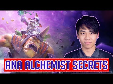 ANA Alchemist perspective - 100% Winrate in TI9 with ALCHEMIST - Insane farming skill - part 1