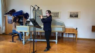Locatelli, Sonata F dur für Traversflöte und Basso continuo, op.2 Nr.8 Largo-Vivace