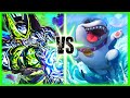 Perfect Cell Vs Jeff The Land Shark Marvel Rivals