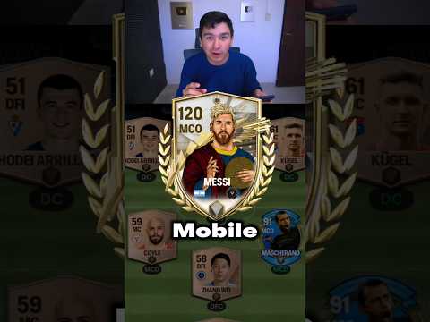 Messi mejorado en FCMobile ☠️ Mejoré a #Mascherano al máximo de GRL para mejorar a Lionel Messi