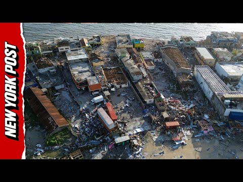 Aerial Footage Shows Absolute Devastation in Black River, Jamaica After Hurricane Melissa