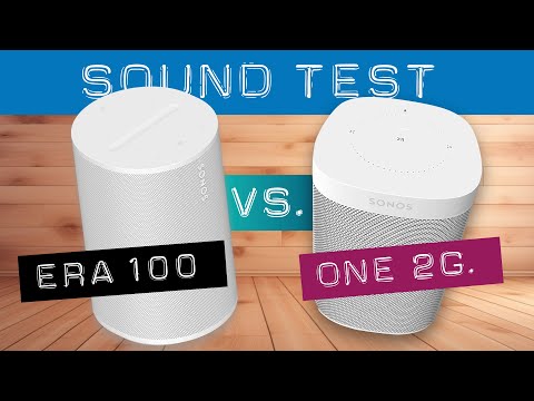 Sonos ERA 100 vs. Sonos ONE (2nd. generation). Audio, music, quality sound test.