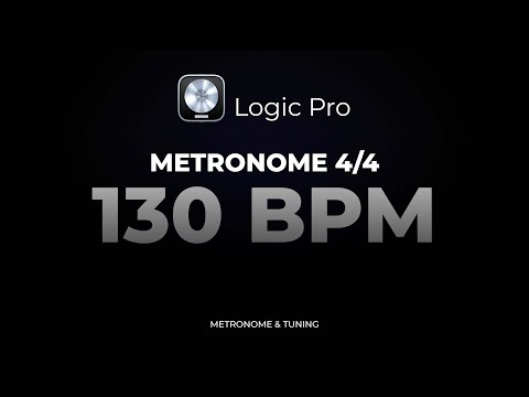 Metronome (Logic Sound) - 130 BPM 4/4 (Beats per minute)