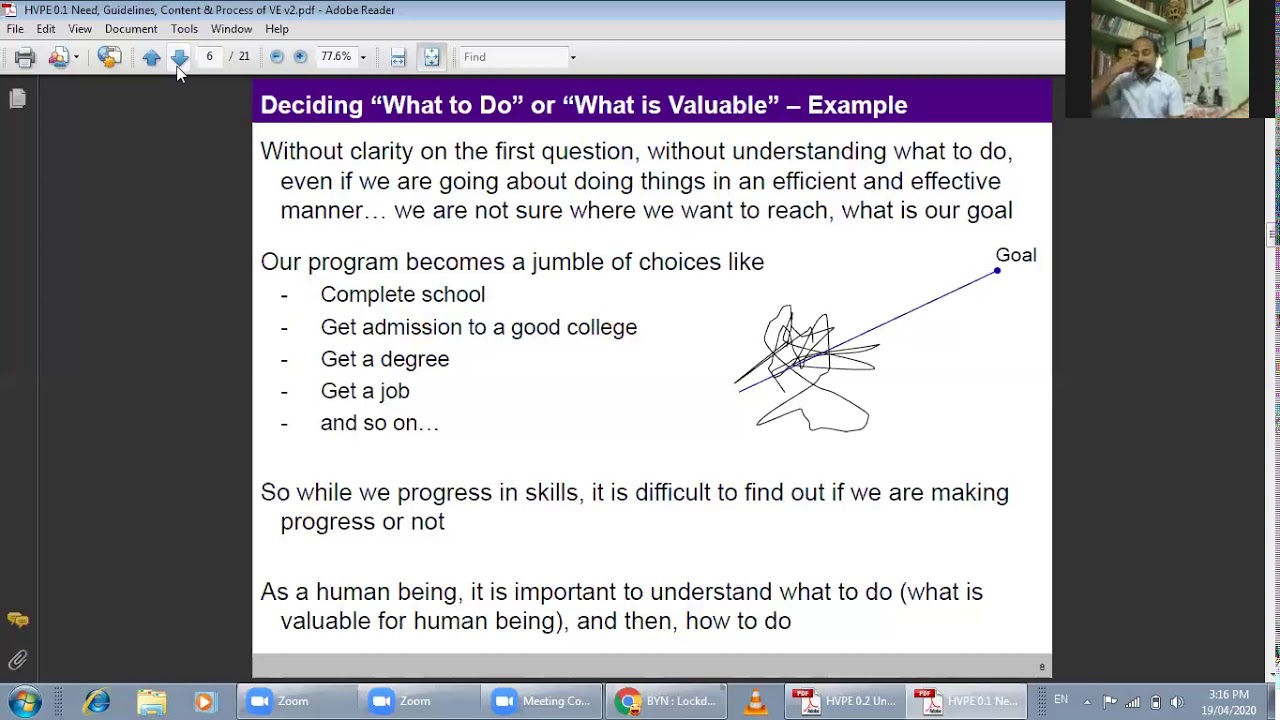 Understanding the Need, Basic Guidelines, Content and Process for Value Education