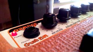 Video thumbnail for Orange Crush 15r amp Demo by Mackuletss