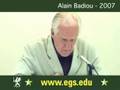 Alain Badiou Destruction Negation Subtraction 2007 2 10