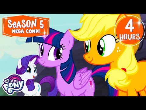 SEASON 5 MEGA COMP! - PART 1 | Episodes 1 - 13 | My Little Pony Friendship is Magic