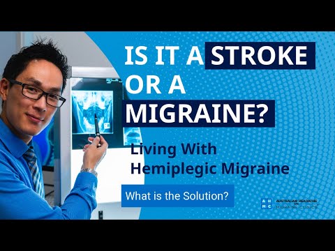 Living With Hemiplegic Migraine | Stroke-Like Symptom | Is It A Stroke Or A Migraine? | The Solution