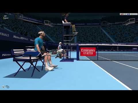 Djokovic vs  Ruud  Full Ace Tennis Final Nitto ATP Finals Torino