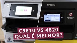 Which printer to choose to get started in bookbinding - Comparing the Workforces C5810 and 4820