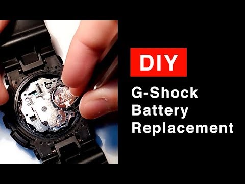 G-shock GA100 battery replacement