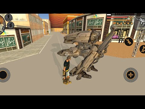 Vegas Crime Simulator BigFoot Robot #97 Android Gameplay HD| By Naxeex LLC