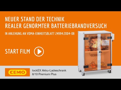 Armoire de sécurité anti-feu CEMO - 8/5 ECO lockEX®  pour SSI sans pieds -  11885_1