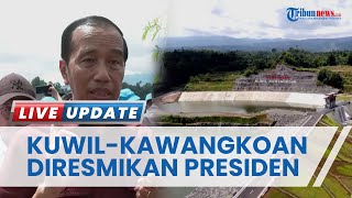 Pembangunan Sejak 2016, Presiden Jokowi Resmikan Bendungan Kuwil-Kawangkoan, Minahasa Utara